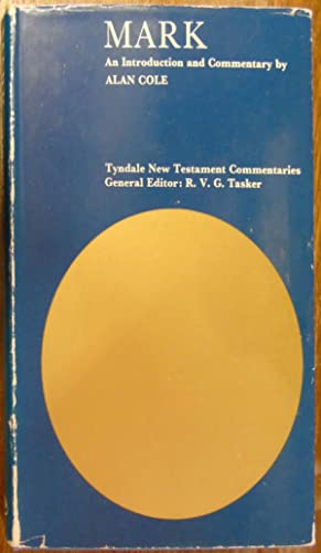 Cover of Tyndale New Testament Commentaries - Mark